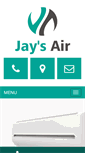 Mobile Screenshot of jaysairconditioning.com.au